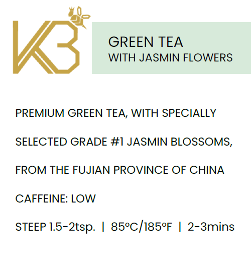 Green Tea with Jasmine Flowers