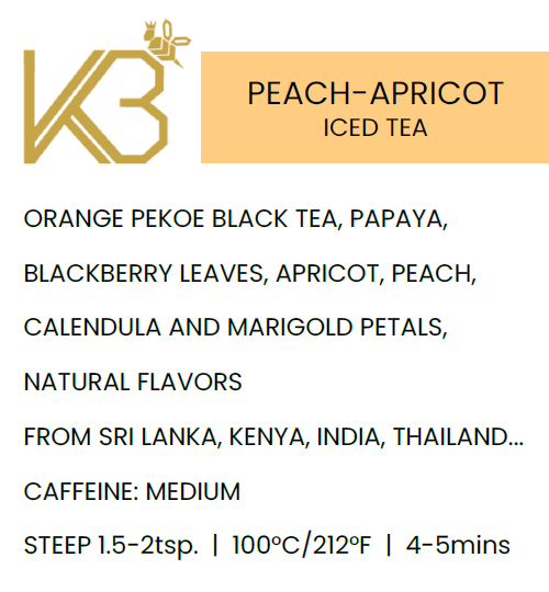 Peach-Apricot Iced Tea